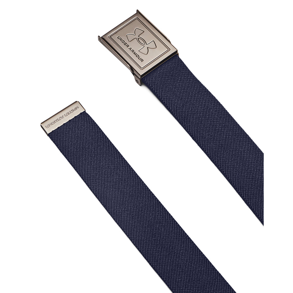 Under Armour Stretch Webbing Belt - Midnight Navy/Khaki Base/Castlerock