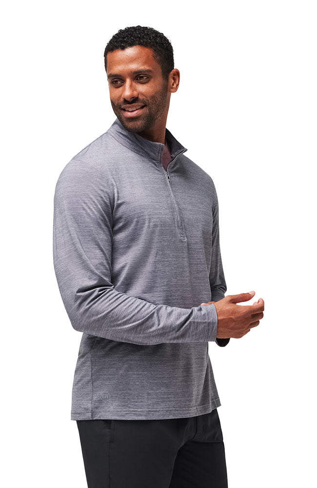 TRAVIS MATHEW MENS THE HEATER 1/4ZIP