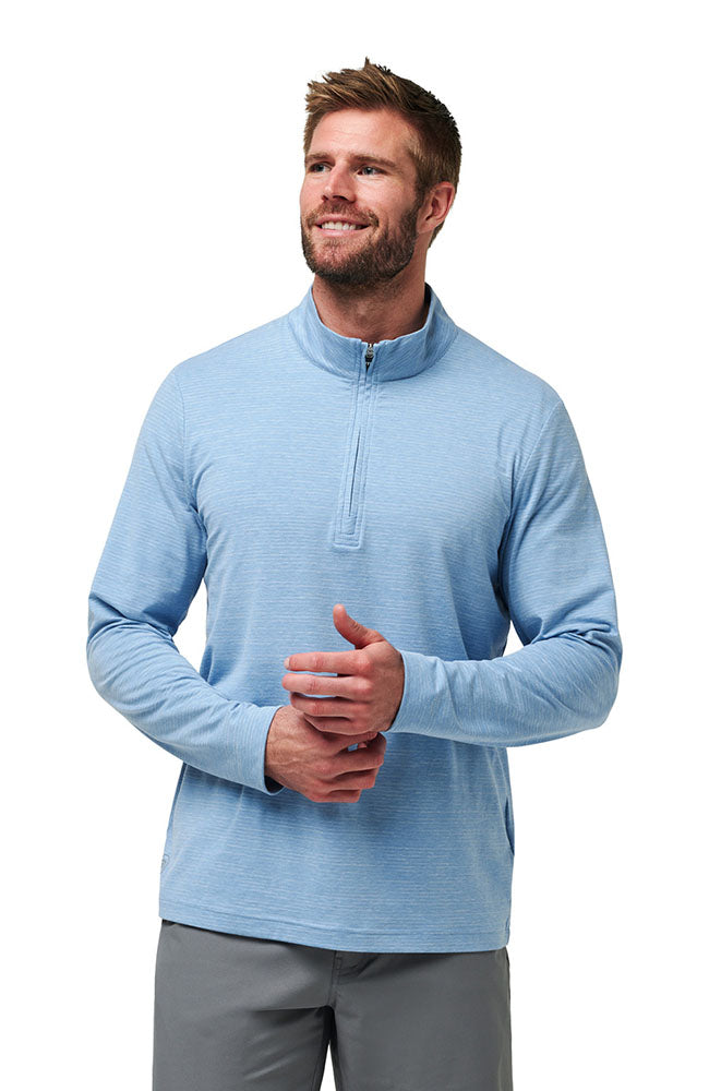 TRAVIS MATHEW MENS THE HEATER 1/4ZIP