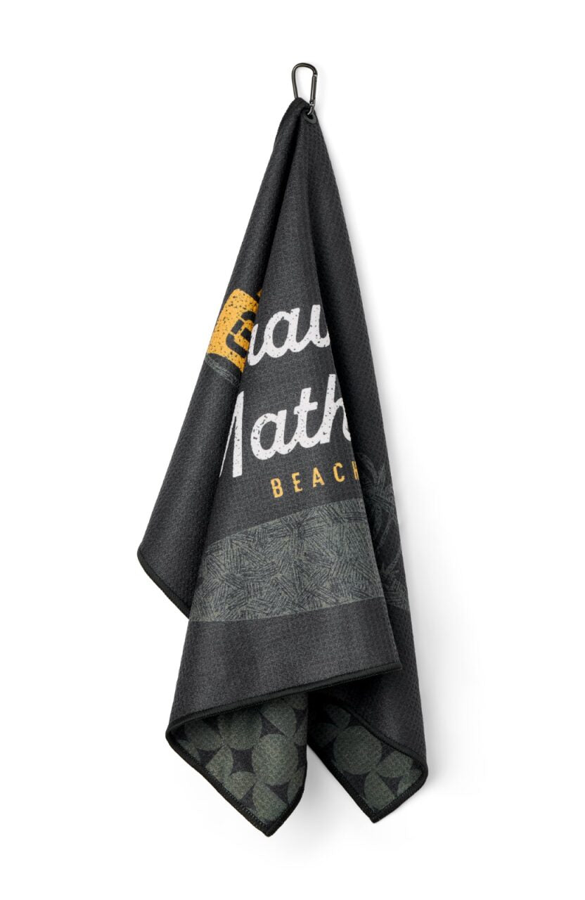 TravisMathew Beach Club Towel - Dark Olive