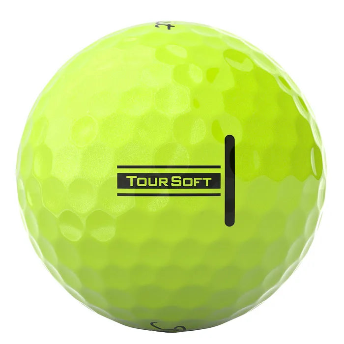 Titleist 2024 Tour Soft Golf Balls - Yellow