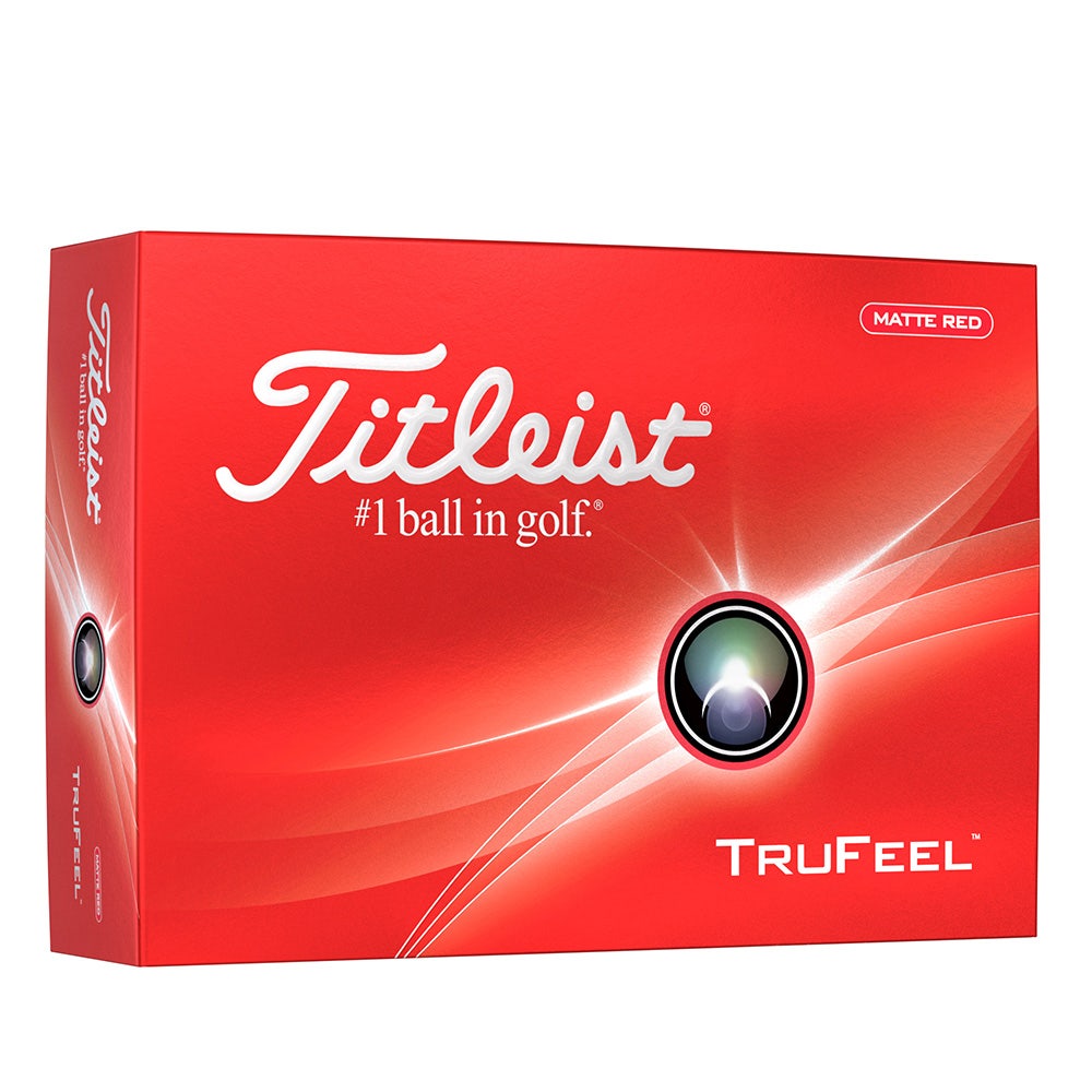 Titleist 2024 Trufeel Golf Balls - Red
