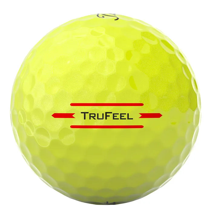 Titleist 2024 Trufeel Golf Balls - Yellow