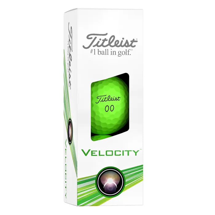 Titleist 2024 Velocity Golf Balls - Green