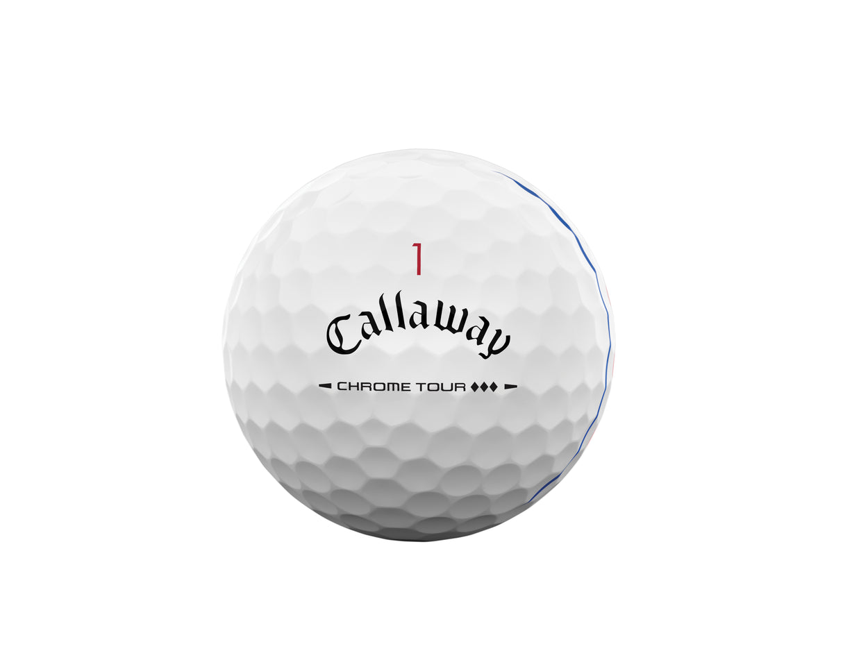 Callaway 2026 Chrome Tour Triple Diamond Triple Track Golf Balls 12pk