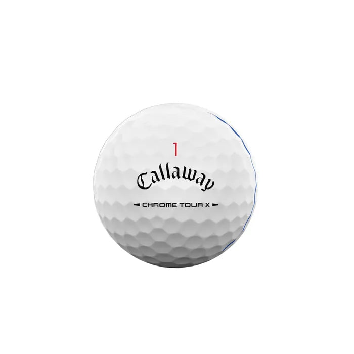 Callaway 2026 Chrome Tour X Triple Track Golf Balls 12pk - White