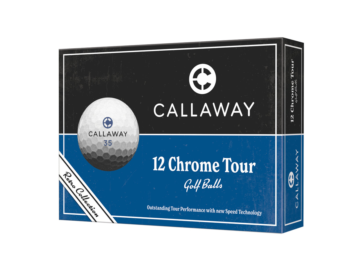 Callaway Chrome Tour Retro 12pk Golf Balls