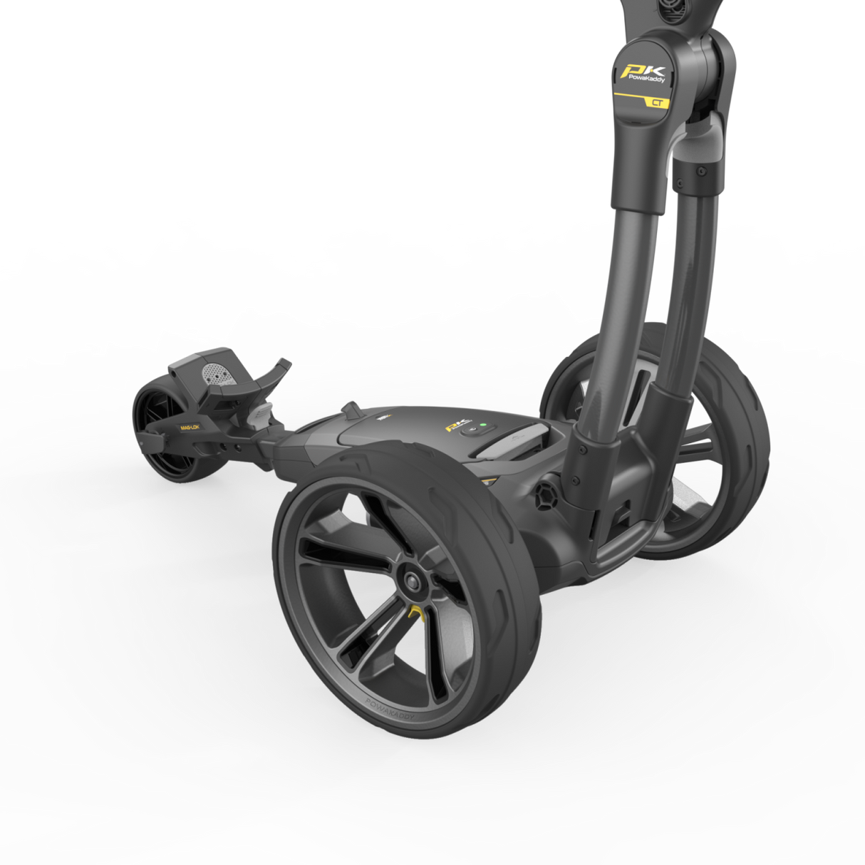 Powakaddy CT12 EBS GPS Standard Lithium Buggy - Gun Metal