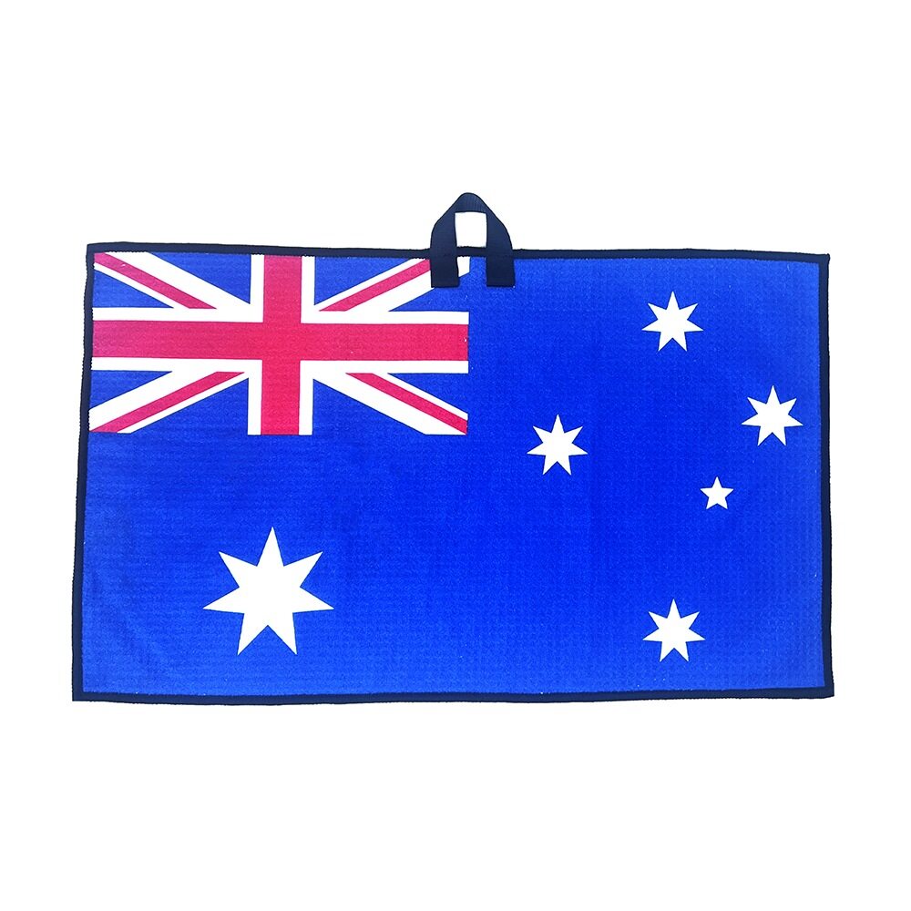 GolfCraft Australia Flag Towel