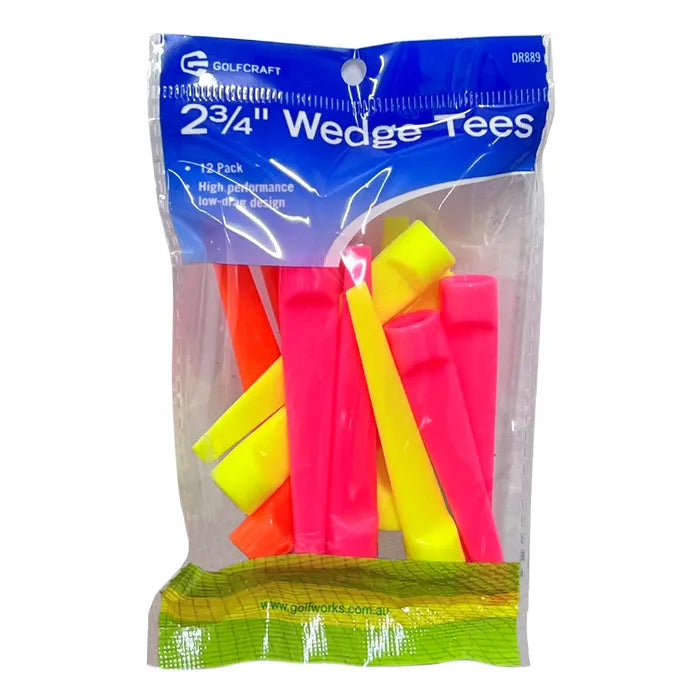Golf Craft 2 3/4" Wedge Tees - 12 pack