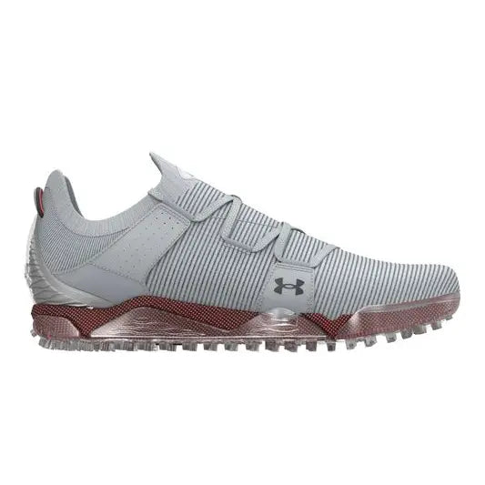 Under Armour HOVR Tour Spikeless Shoe - Halo Grey/After Burn