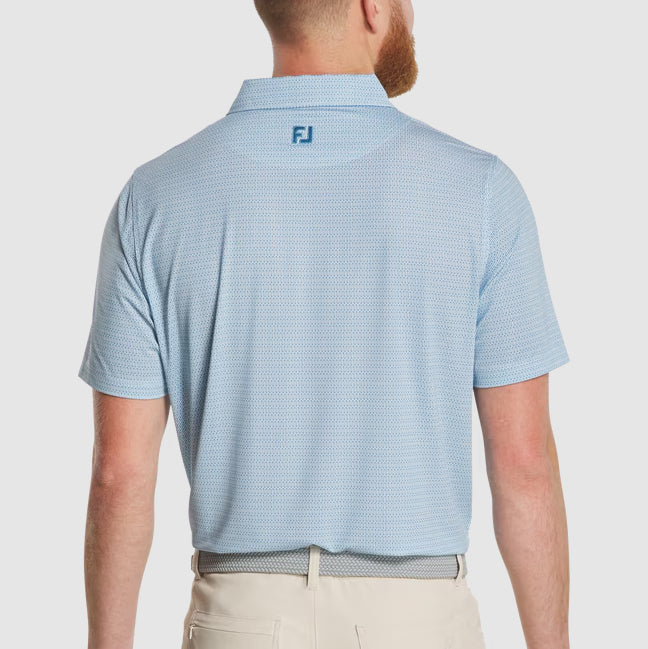 Footjoy Mens Tee Geo Print Polo