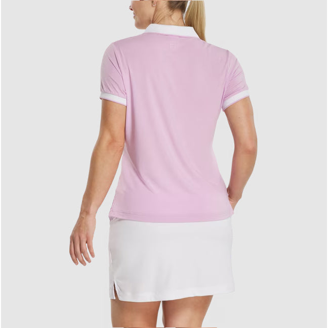 Footjoy Womens Notch V-Neck Polo