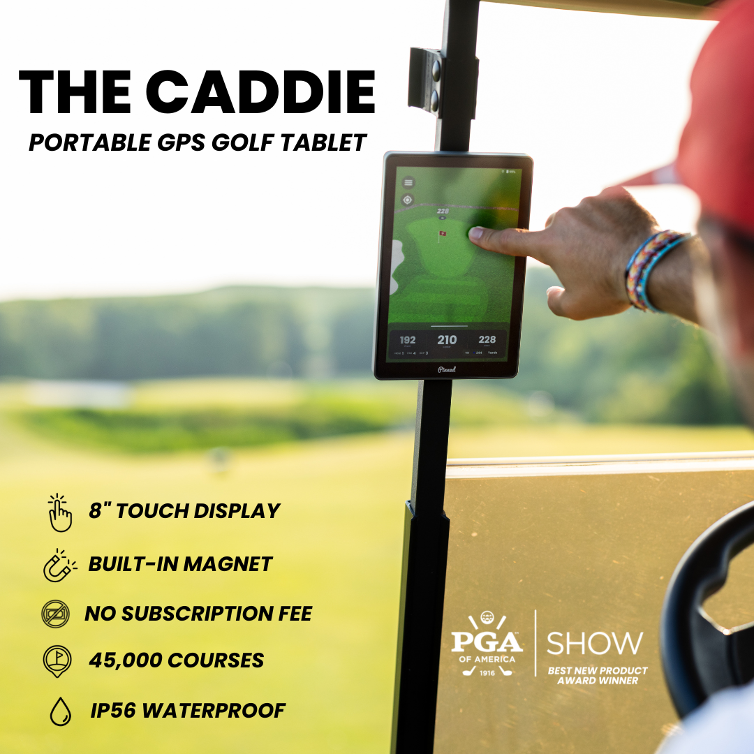 Pinned Golf Caddie GPS Tablet