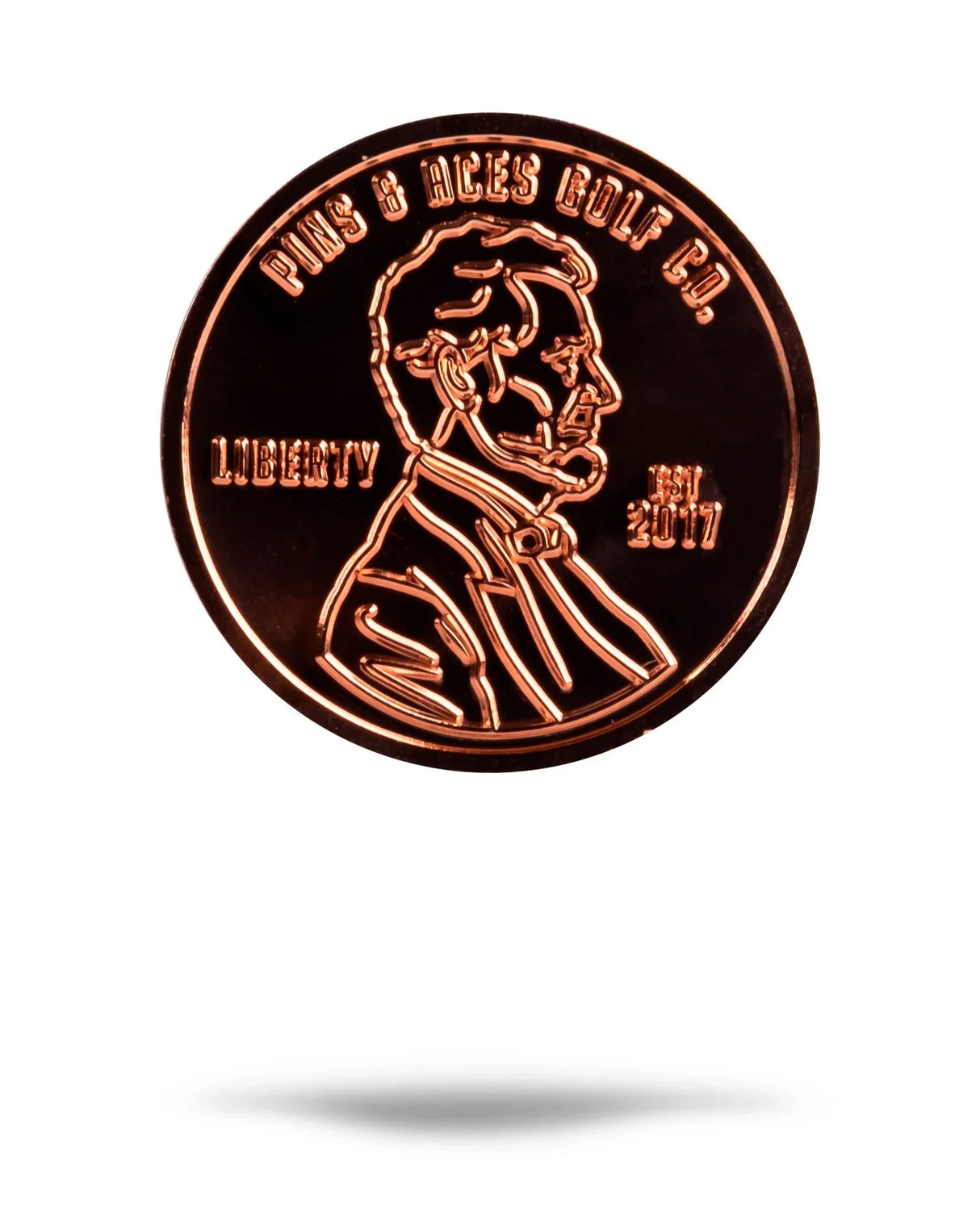 Pins & Aces Ball Marker - Penny