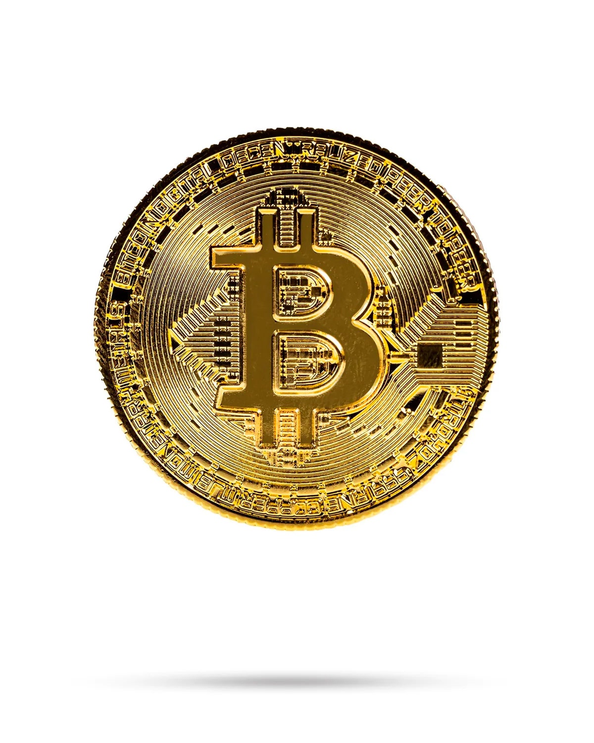 Pins & Aces Ball Marker - Bitcoin