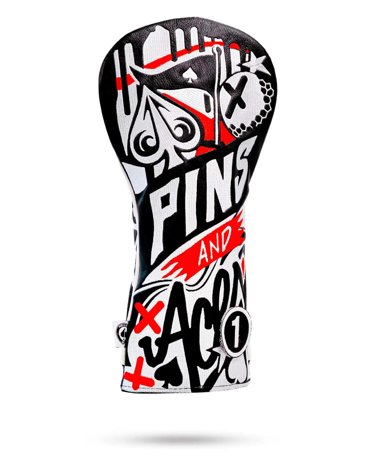 Pins & Aces Graffiti Driver Cover