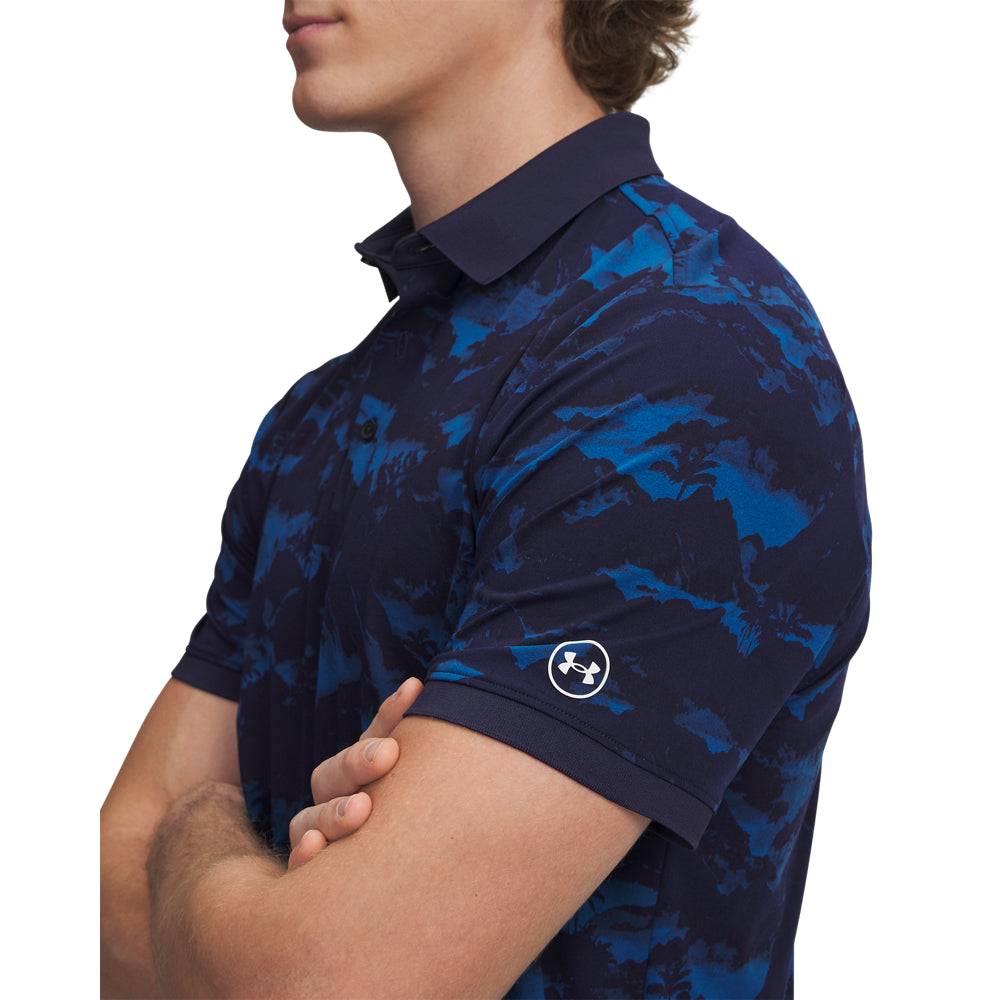 Under Armour Drive Printed Block Polo