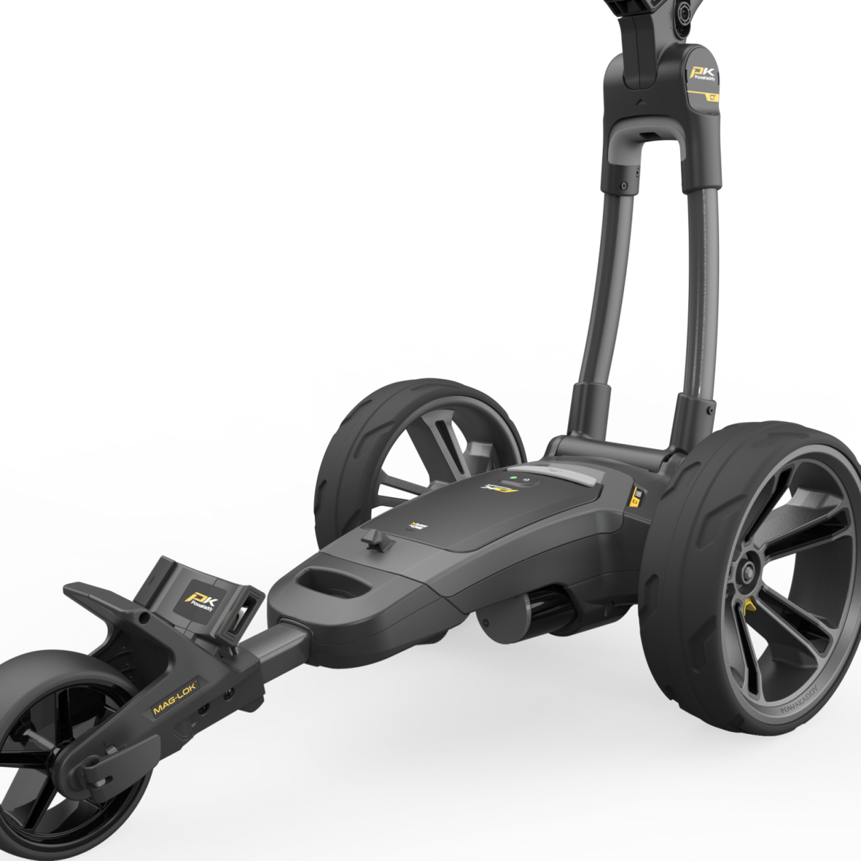 Powakaddy CT12 EBS GPS Standard Lithium Buggy - Gun Metal