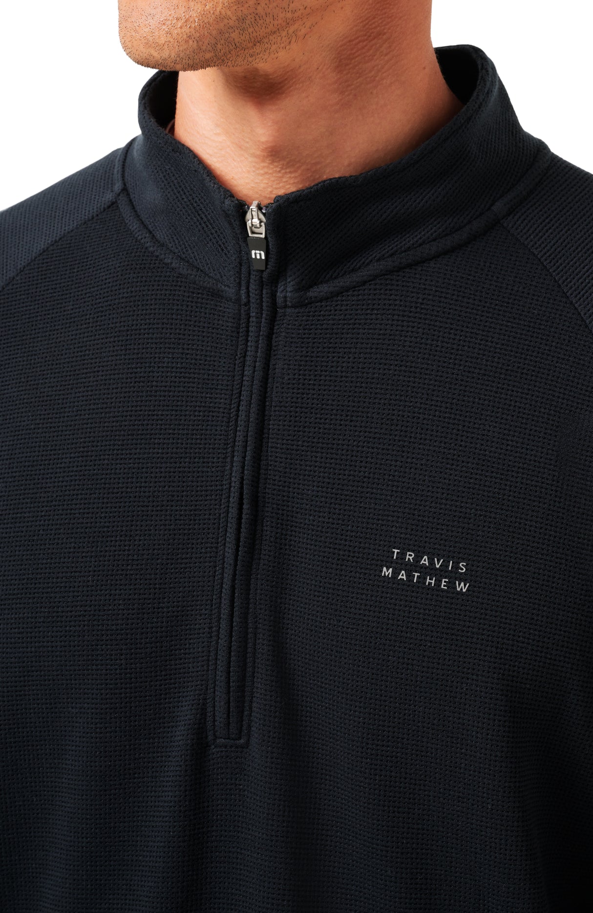 TravisMathew Performance Waffle Pullover