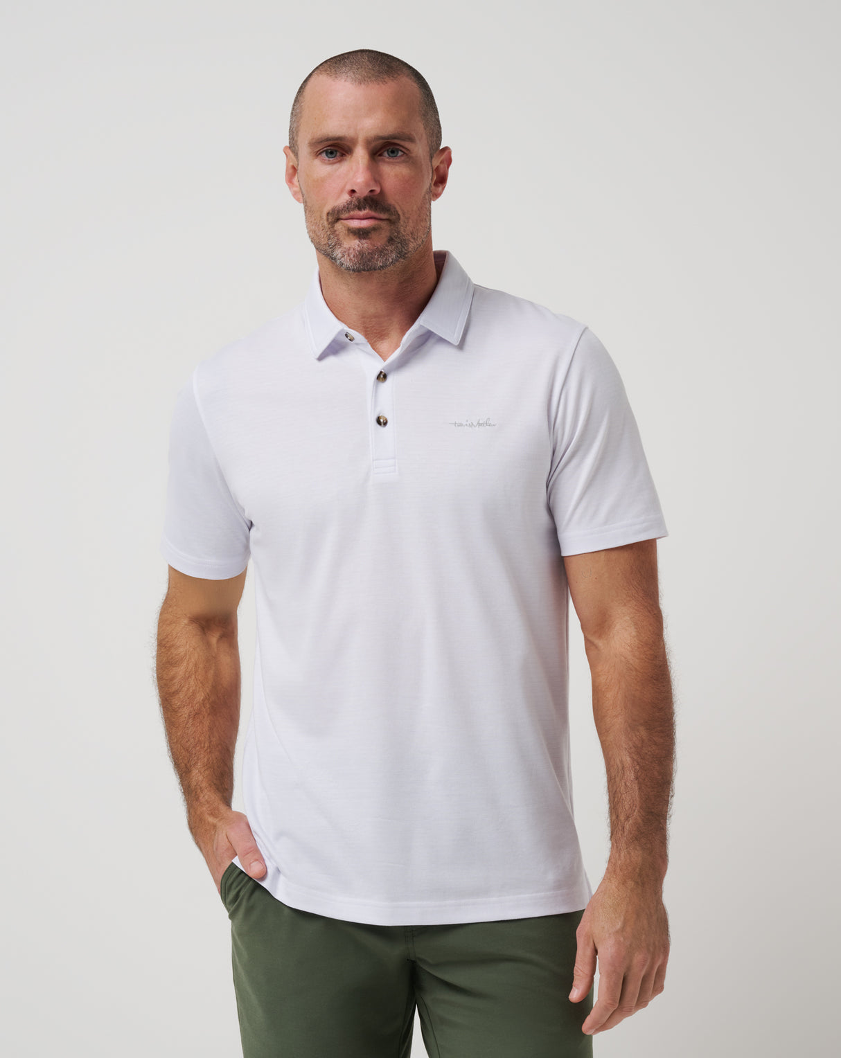 TRAVIS MATHEW MENS THE ZINNA 2.0 POLO