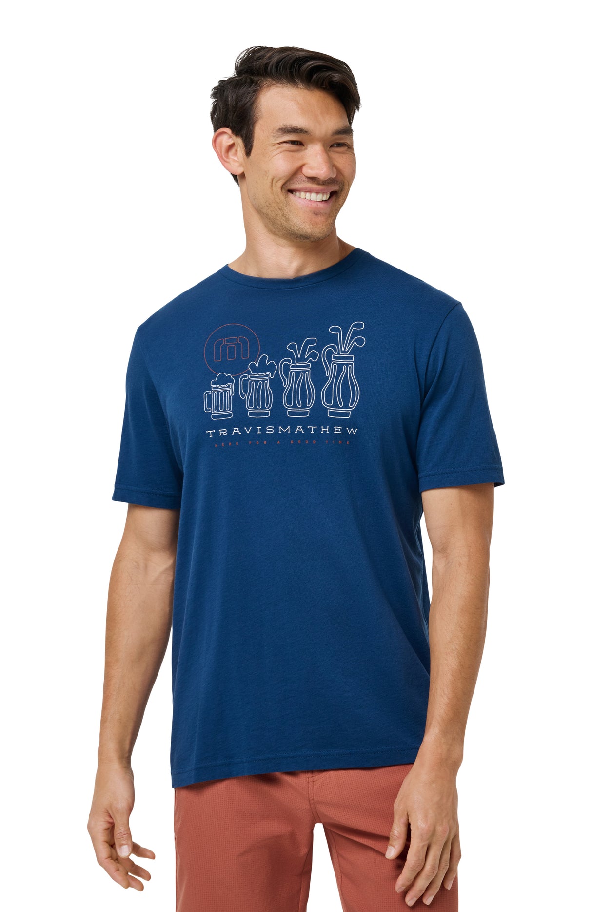 TRAVIS MATHEW MENS BEERLY BELOVED T SHIRT