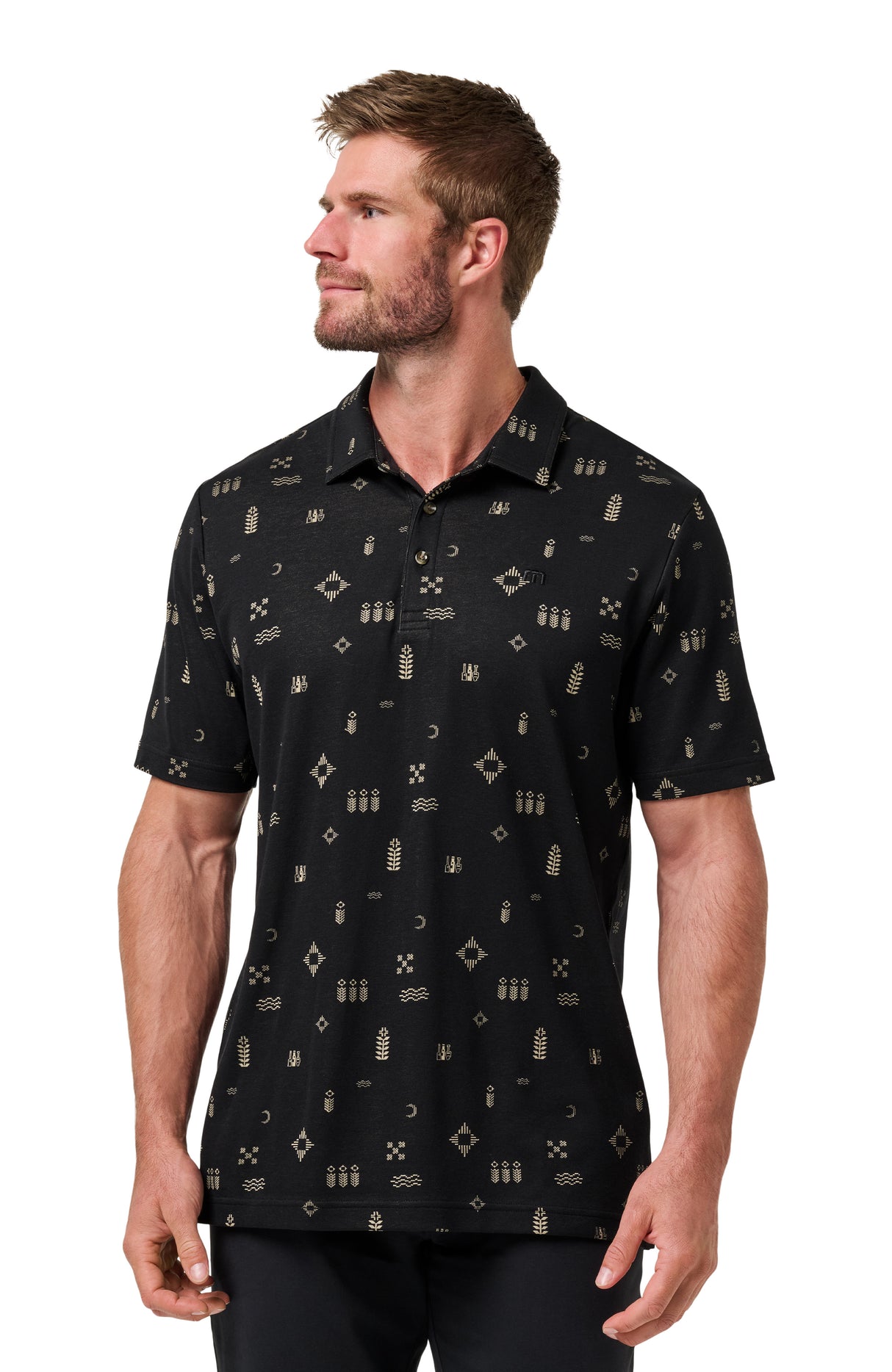 TravisMathew Weather Patterns Polo