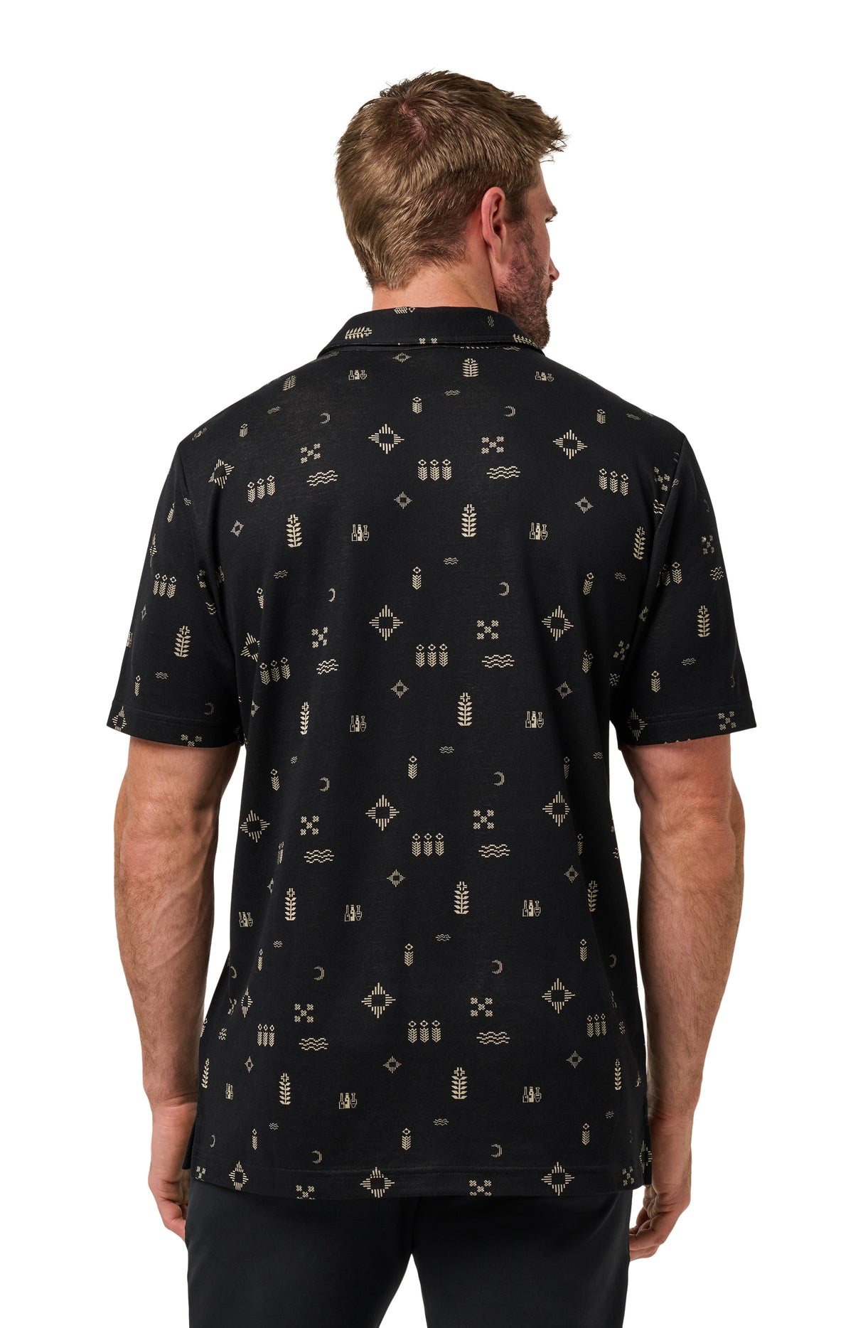 TravisMathew Weather Patterns Polo