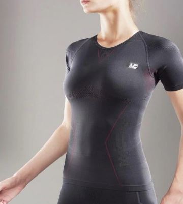 LP Support Women's Short Sleeve Air Compression Top