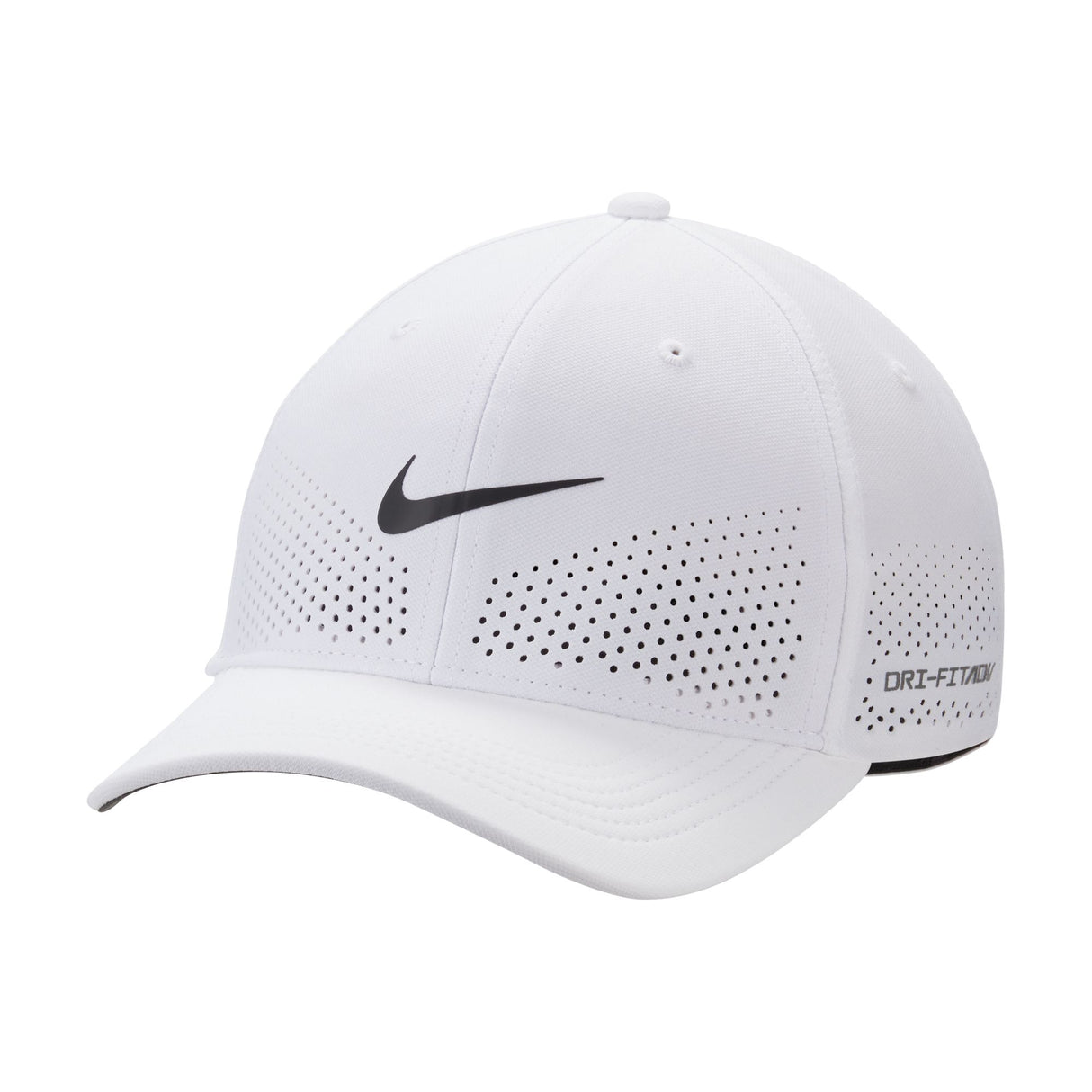 Nike Dri Fit ADV Rise Structures Swoosh Flex Cap