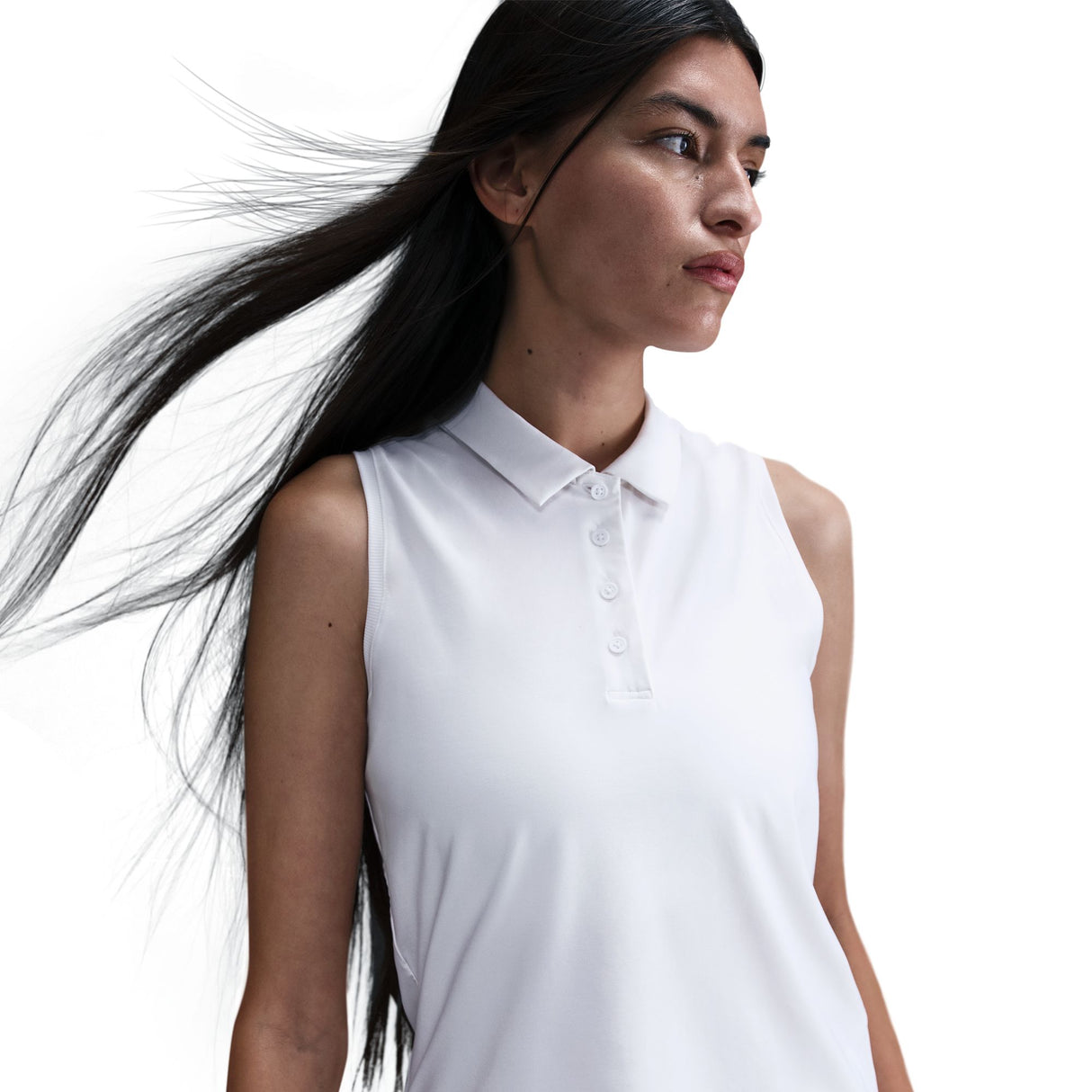 Nike Womens Dri Fit Victory Sleeveless Polo