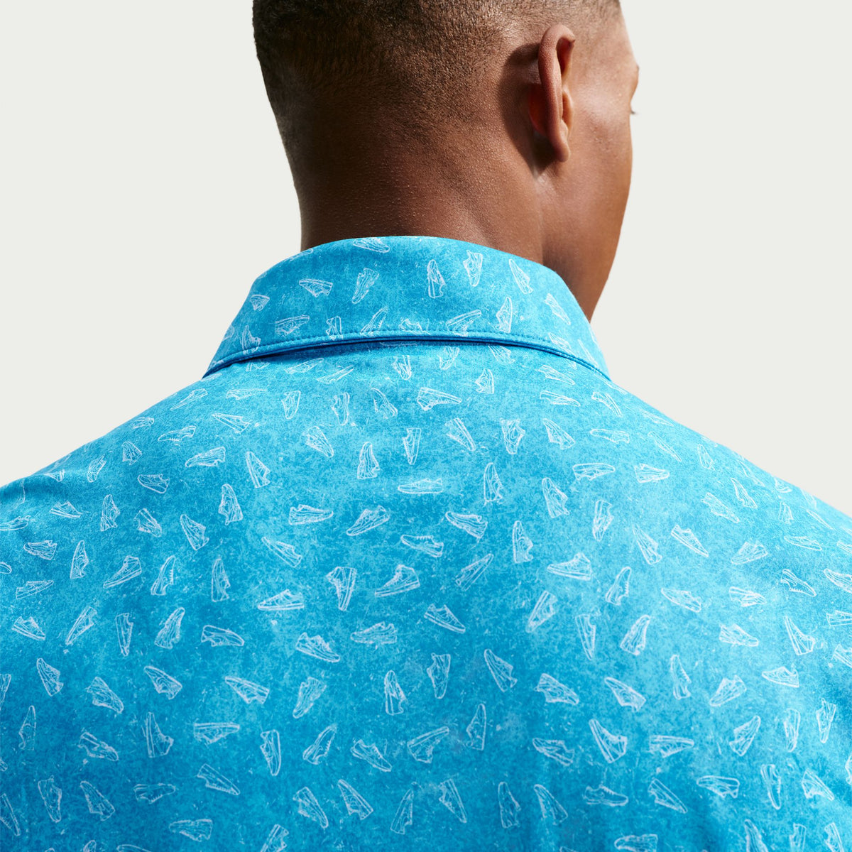 Nike Dri-Fit Grass Print Golf Polo