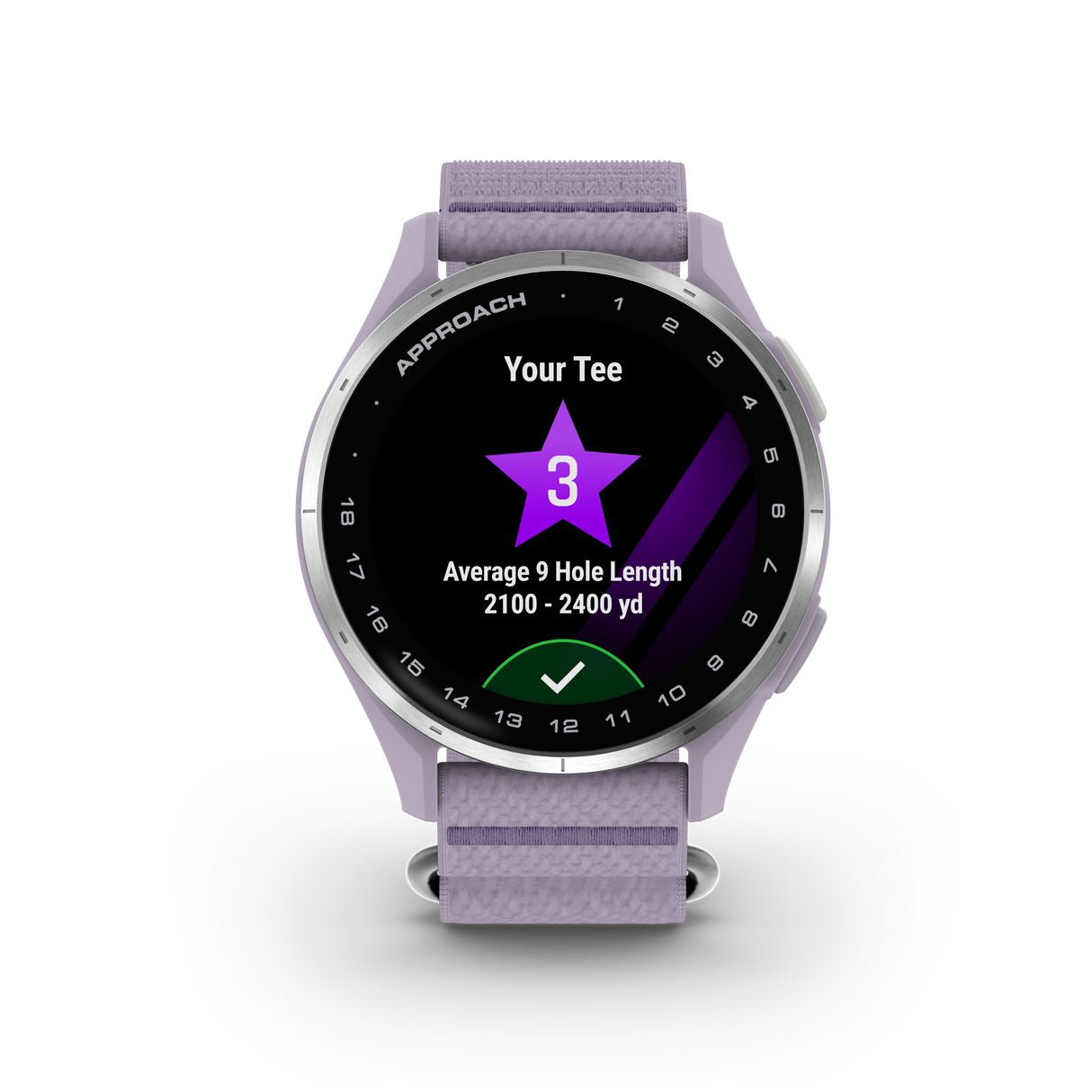 Garmin J1 GPS 43mm Watch - Lilac