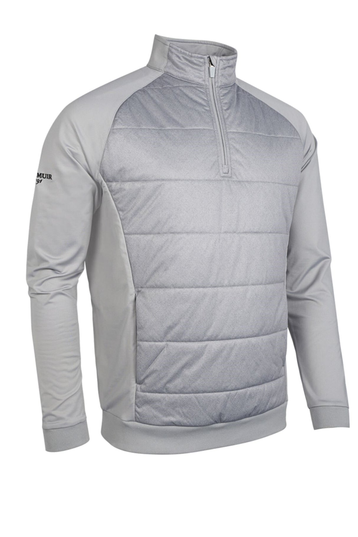 Glenmuir Arran Hybrid 1/4 Zip Mid Layer Jacket