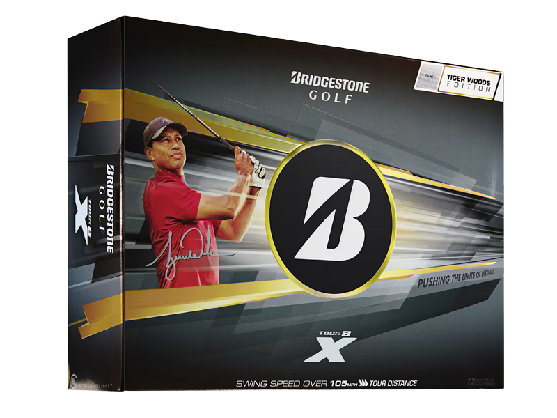 Bridgestone 2026 Tour B X Golf Balls 12pk - TW Edition