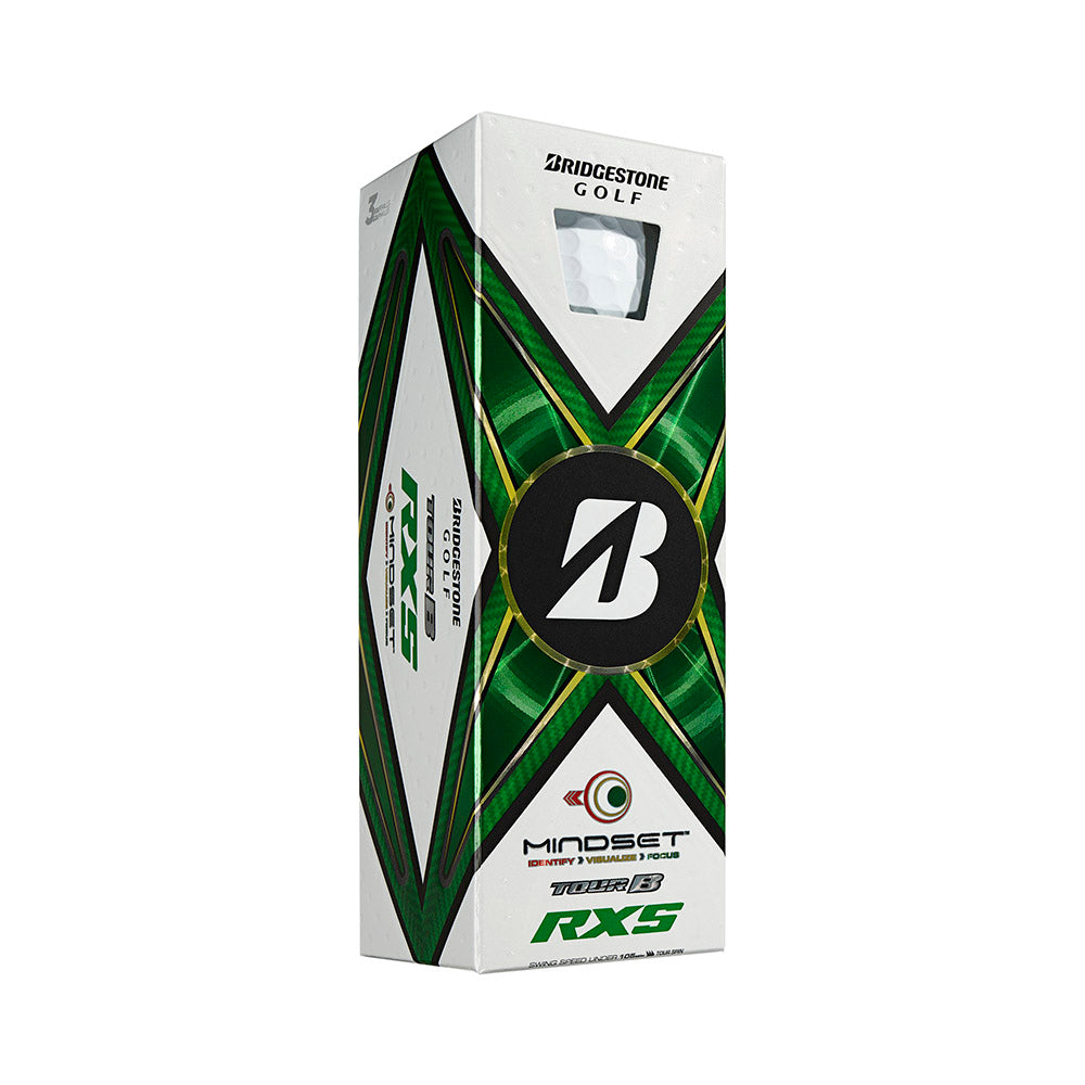 Bridgestone 2024 Tour B RXS Mindset Golf Balls - White