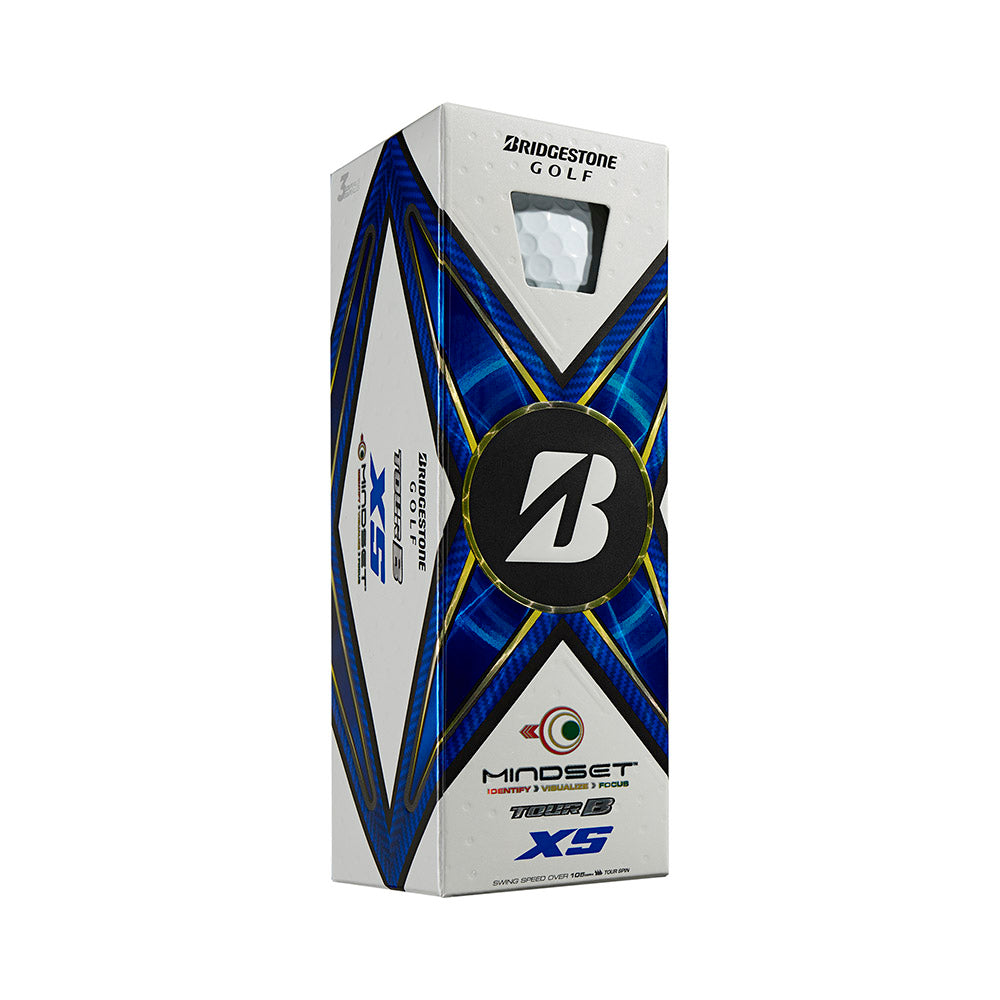Bridgestone 2024 Tour B XS Mindset Golf Balls - White