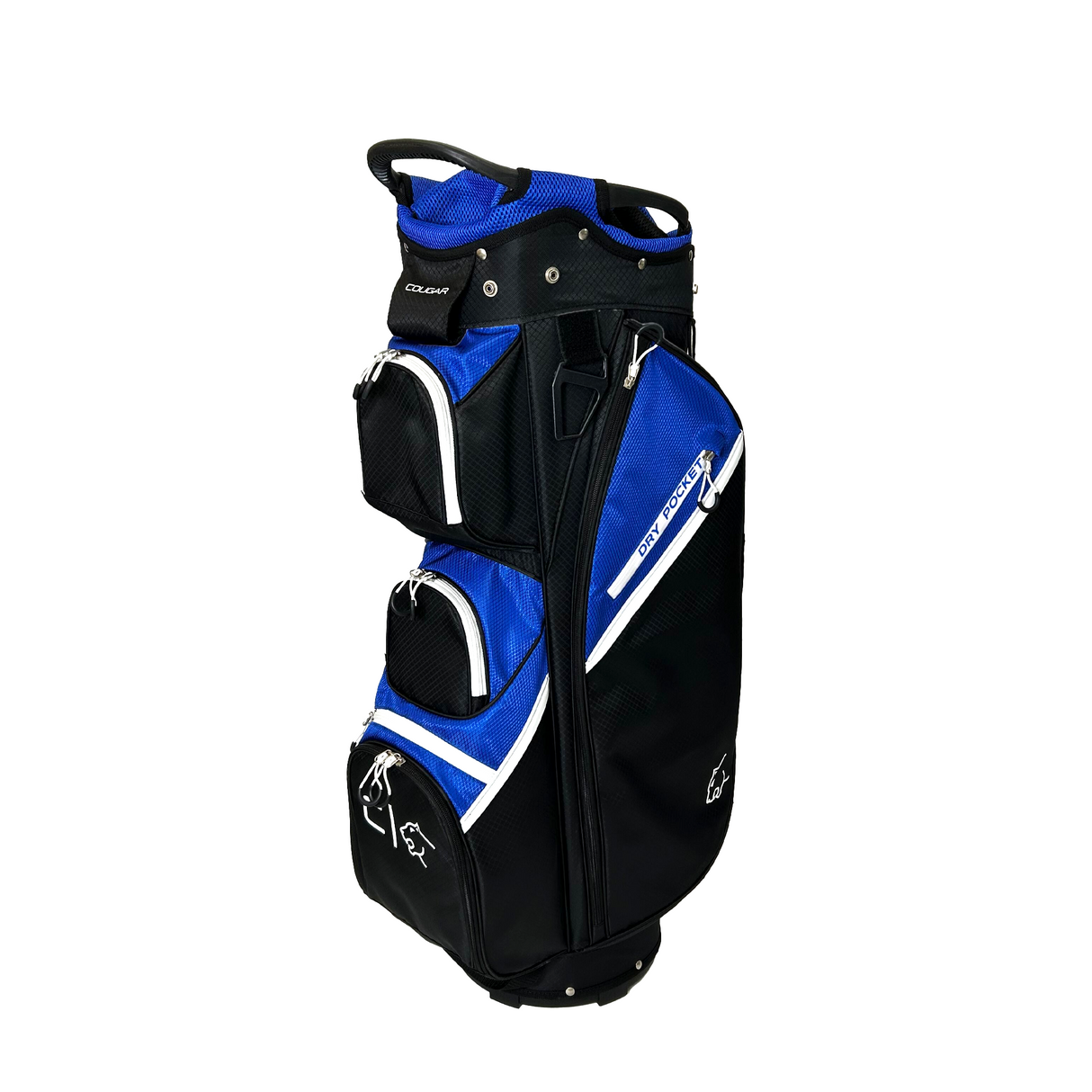 Cougar Cart Bag CX1000 - Black/Blue