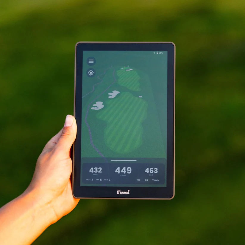 Pinned Golf Caddie GPS Tablet Anti-Glare Screen Protector
