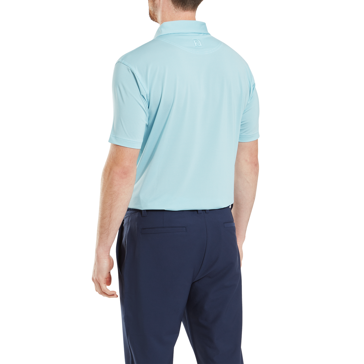 FootJoy Micro Feeder Stripe Lisle Polo