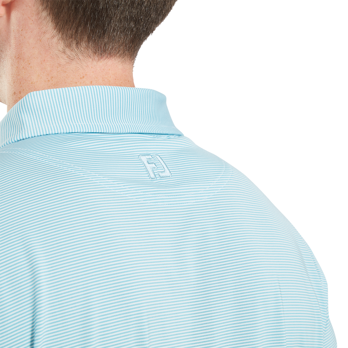 FootJoy Micro Feeder Stripe Lisle Polo