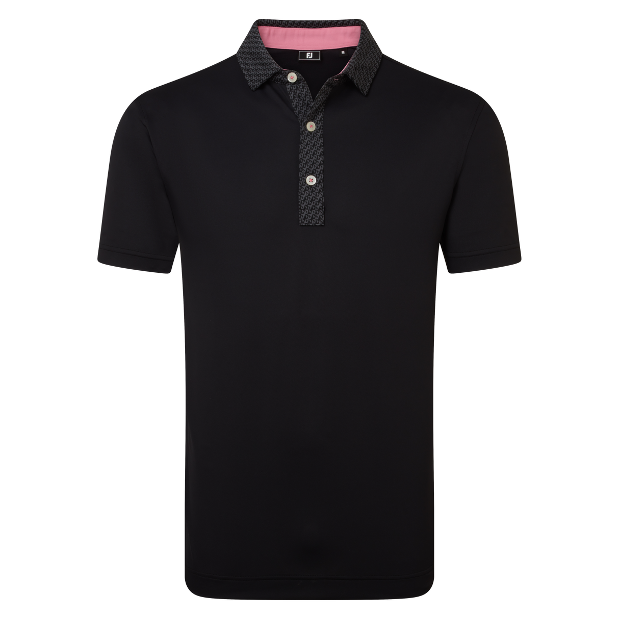 FootJoy Star Geo Trim Pique Polo