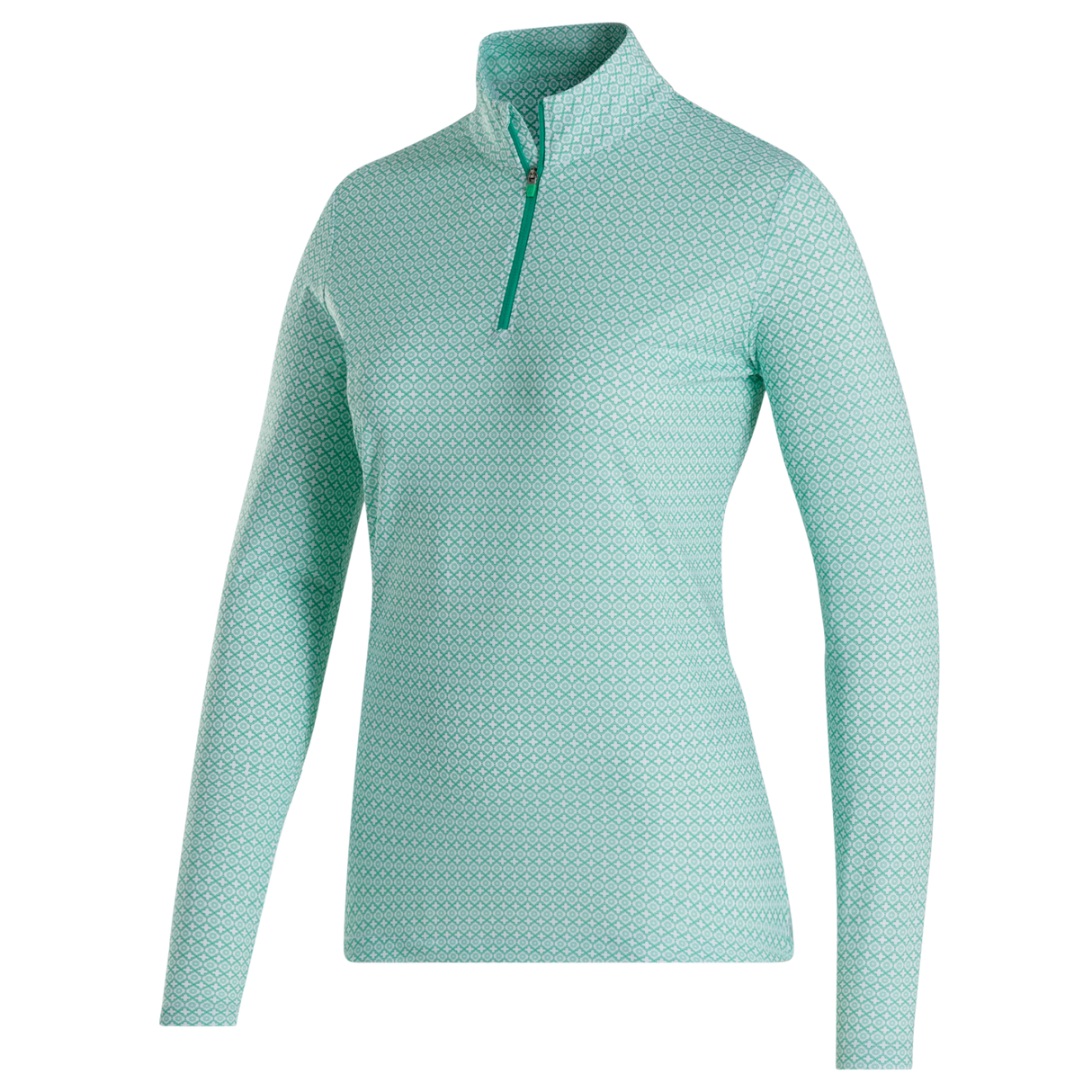 FootJoy Sun Protection Printed 1/4 Zip Ladies Polo