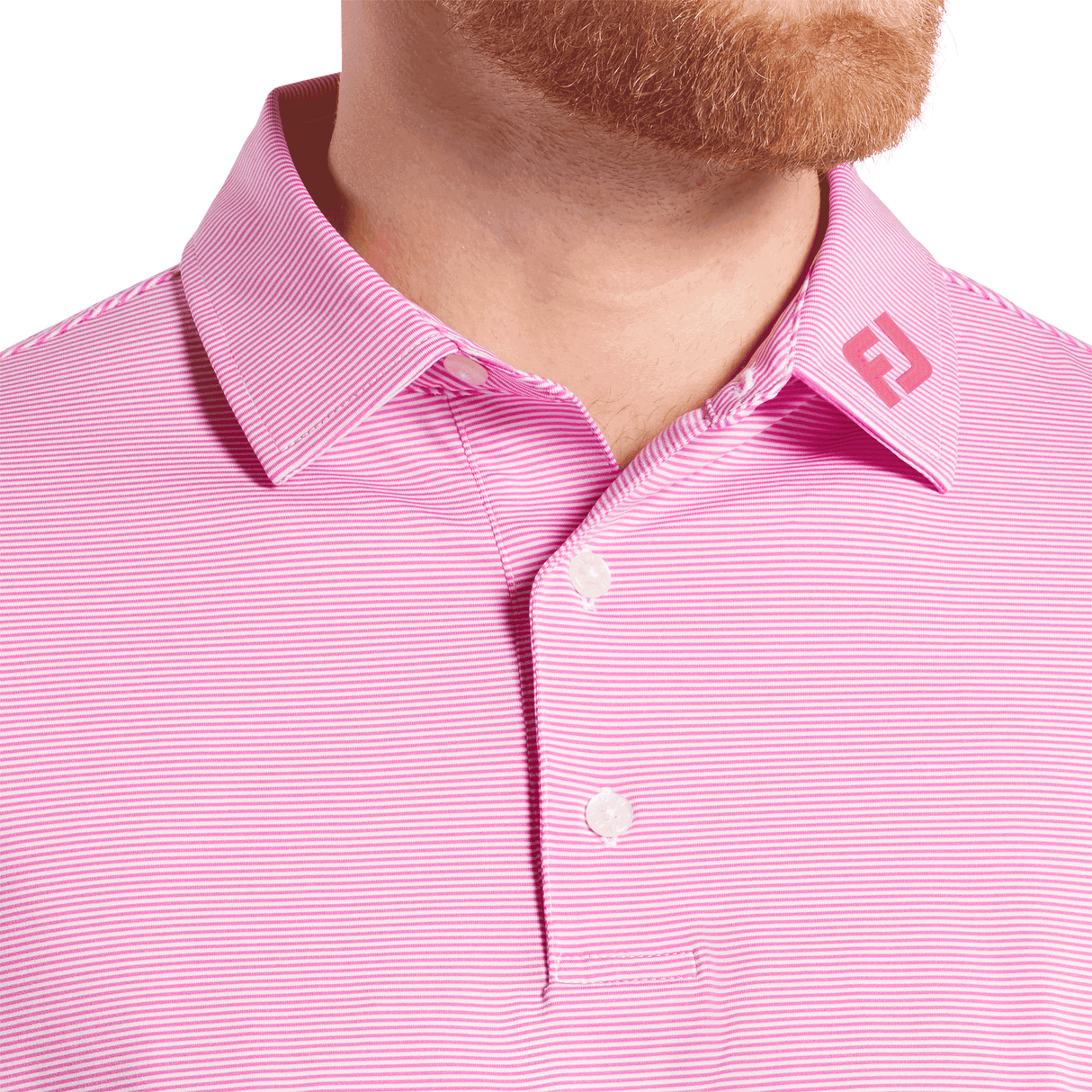 FootJoy Micro Feeder Stripe Polo