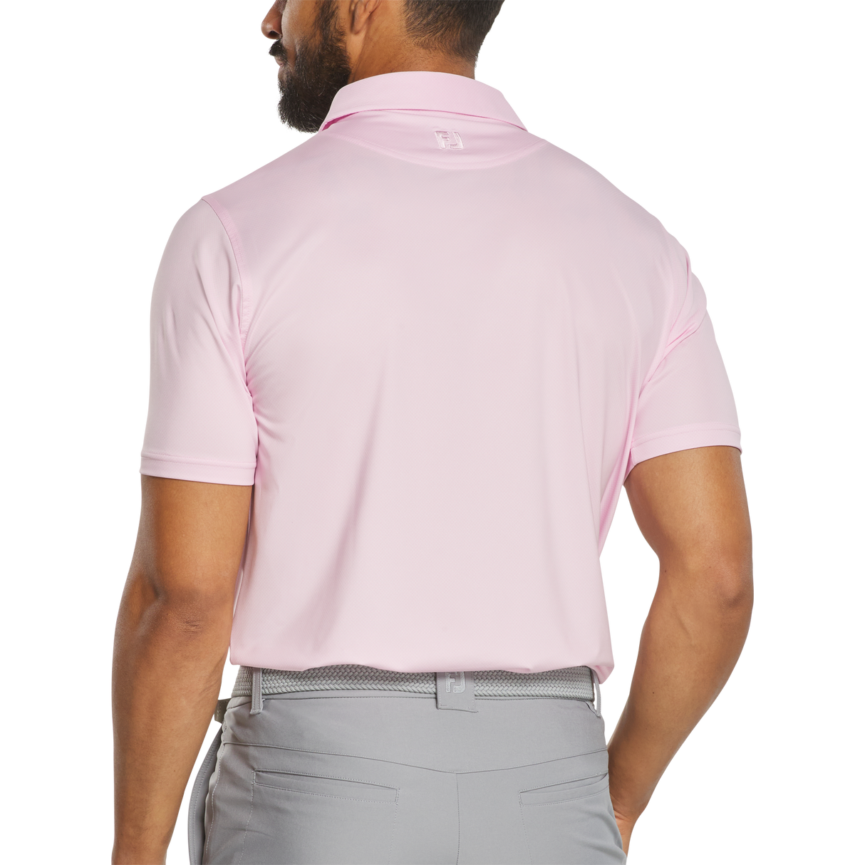 FootJoy Tonal Dot Print Lisle Polo