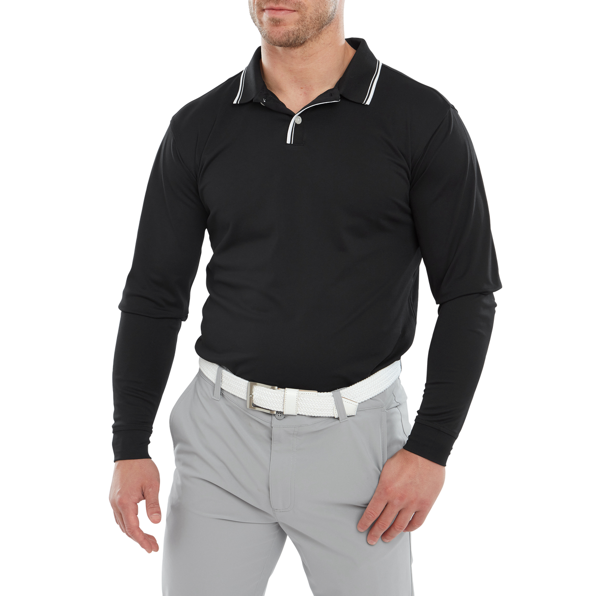 FootJoy Light-Weight Long Sleeve Sun Protection Polo