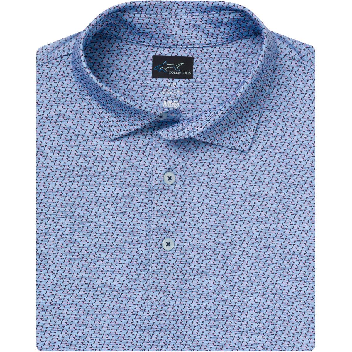 Greg Norman Silver Fin Polo