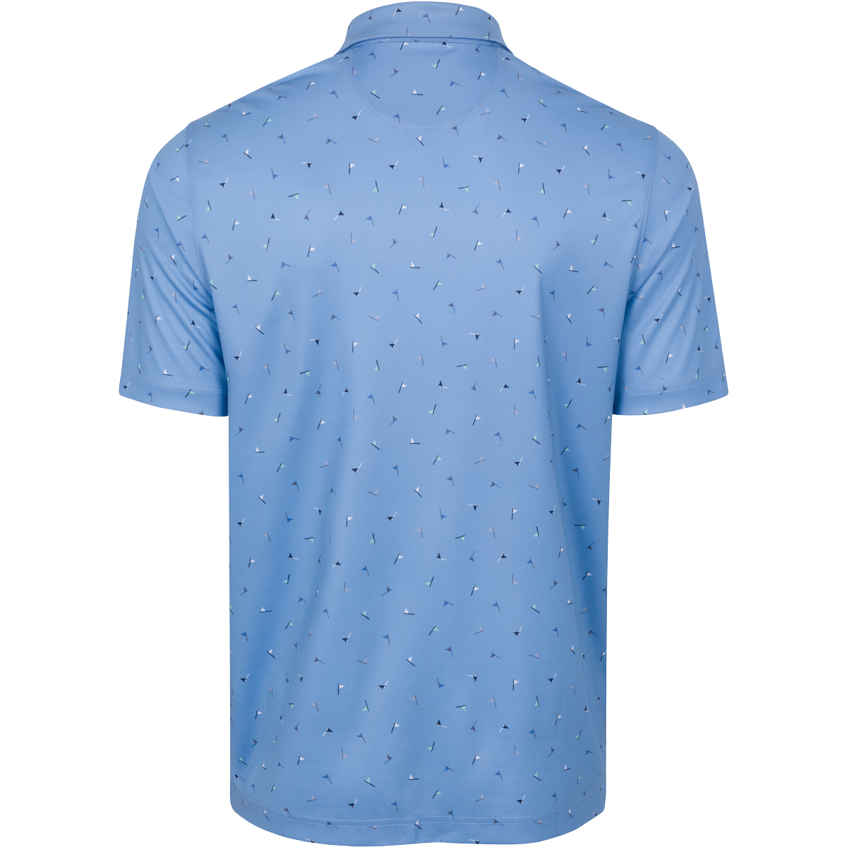 Greg Norman Golf Flags Printed Polo