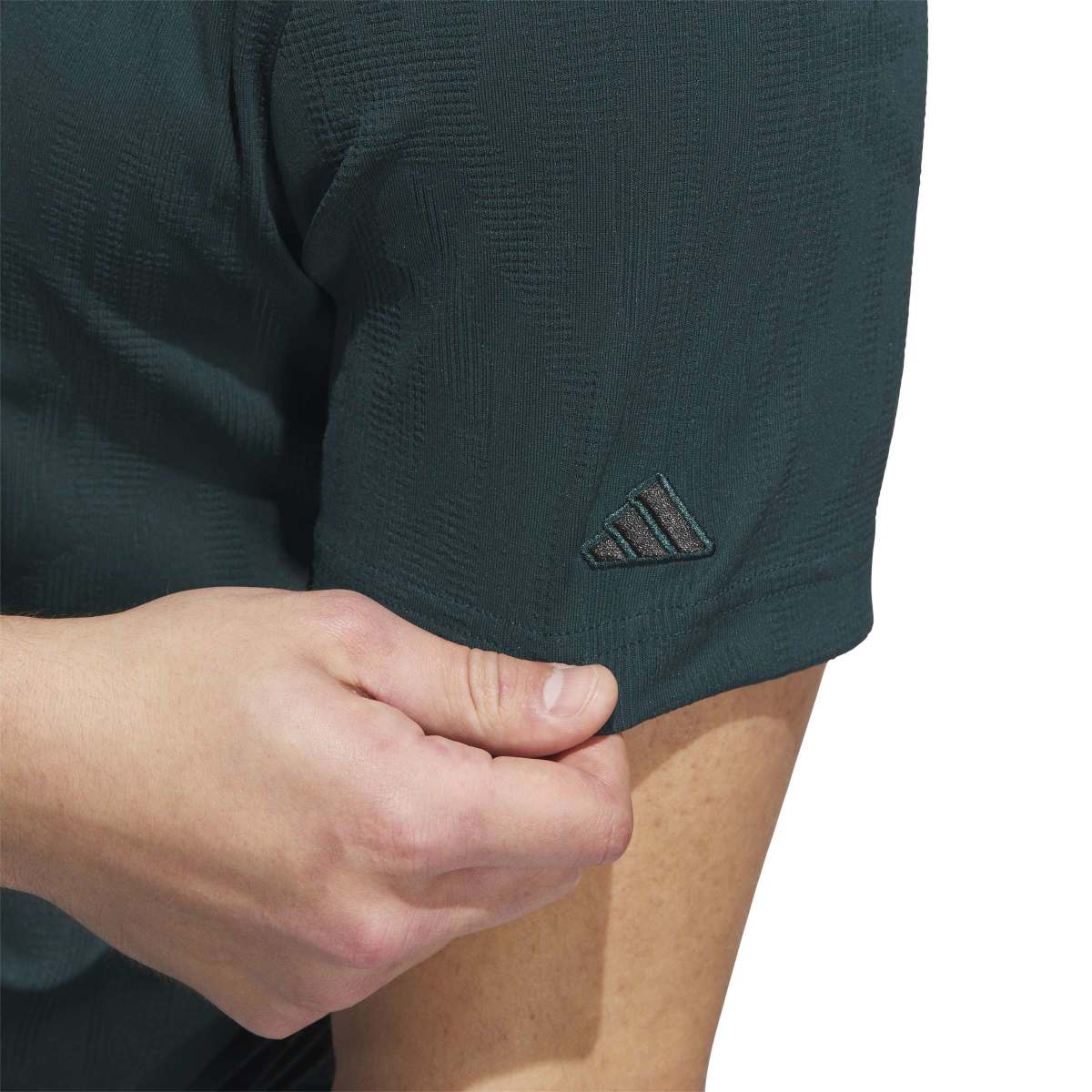 ADIDAS MENS GO-TO TEXTURED POLO