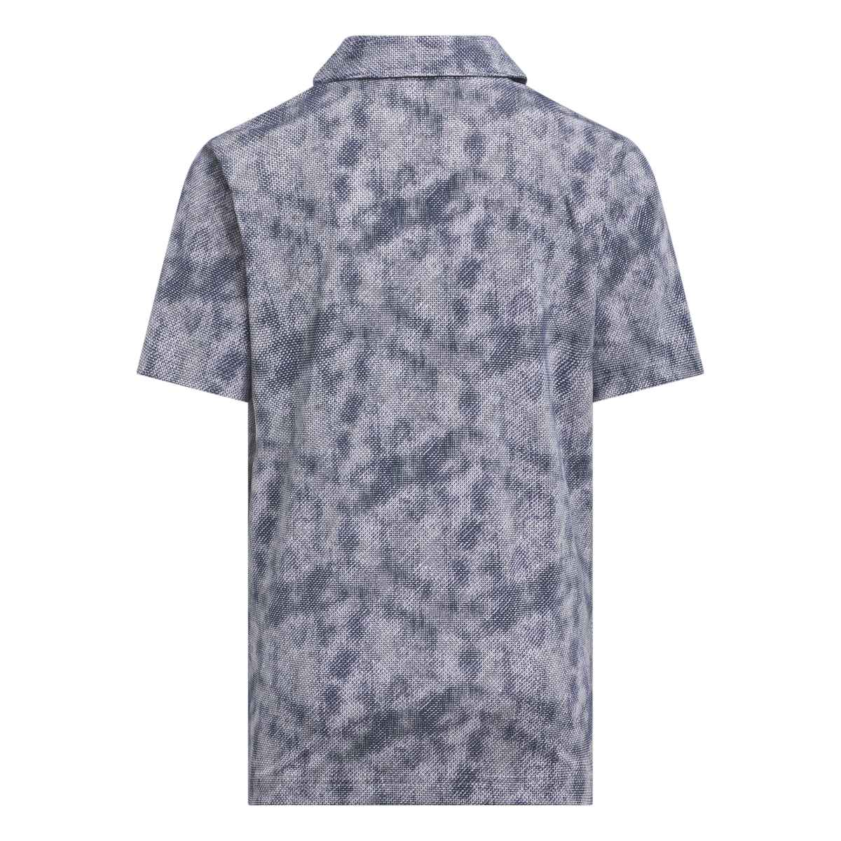 Adidas Boys Performance Textured Print Polo